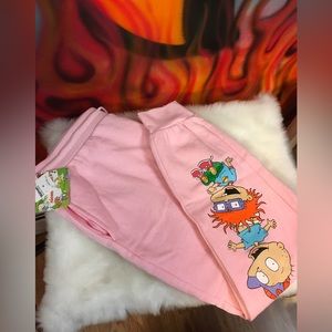 Nickelodeon Rugrats Sweatpants (XL) pink